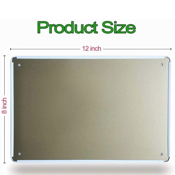 Retro Metal Tin Sign - Picture 2 of 3